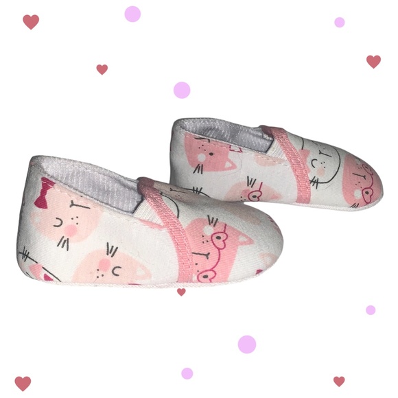 Kitty Infant 3-6mon  Girls non-slip  Slipper - Picture 4 of 6